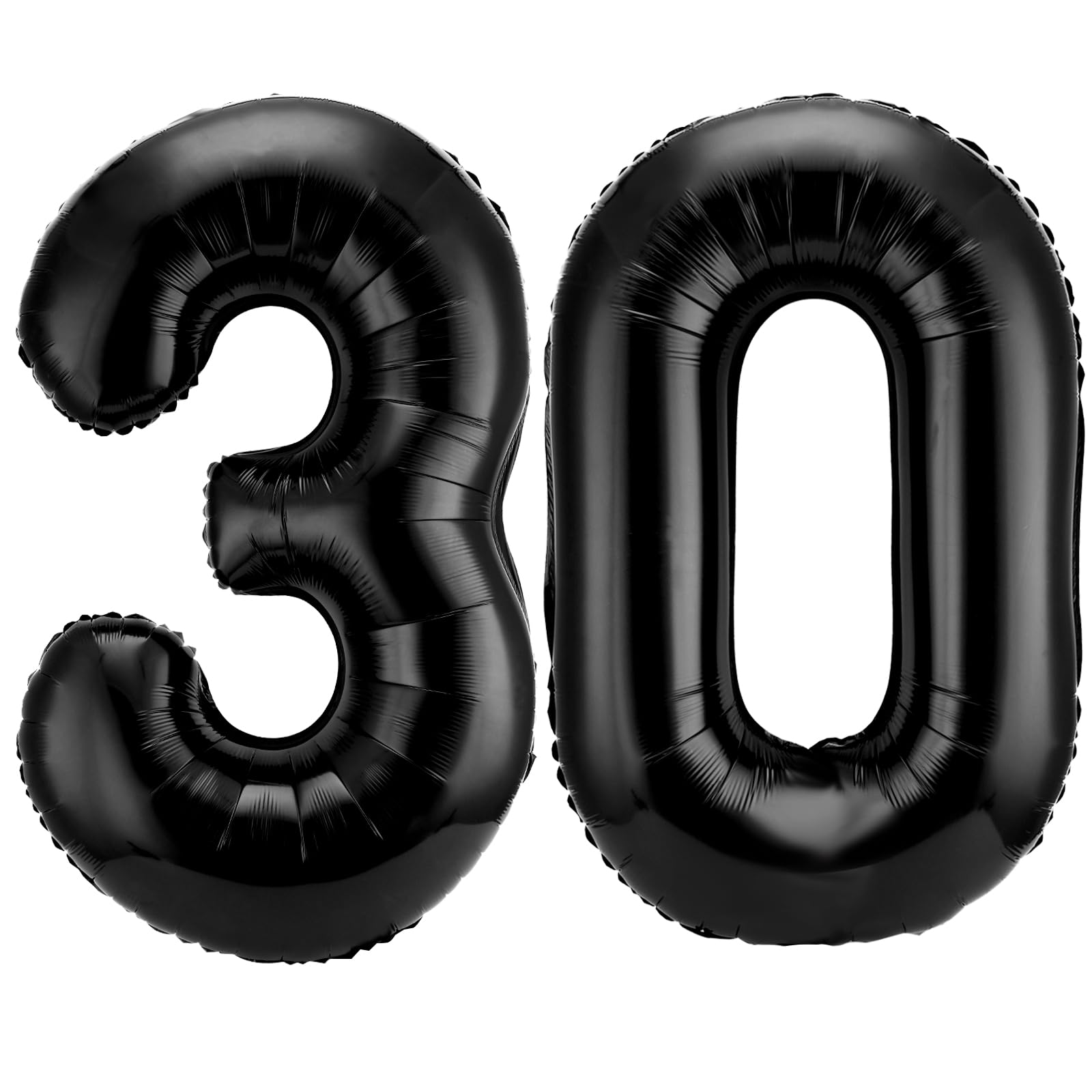 Amazon.com: Gejoy 40 Inch Number 30 Balloons Jumbo 30 Foil